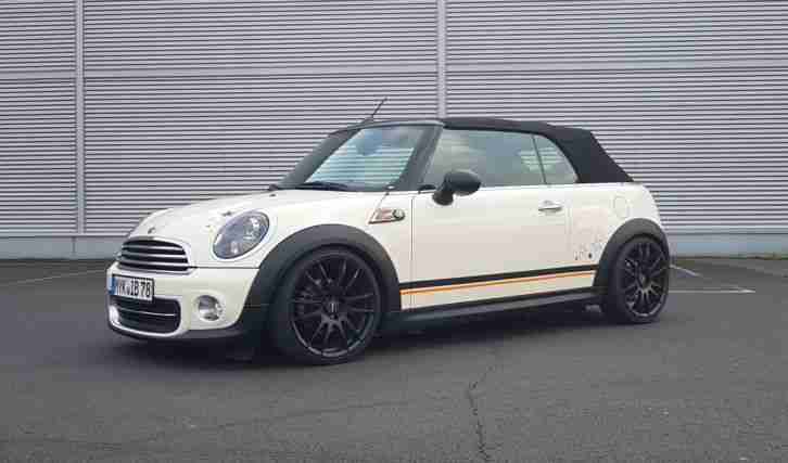 Mini Cooper Cabrio 2012 Xenon Leder Alu 215/35/18 Gewindefahrwerk TOP OPTIK !!!