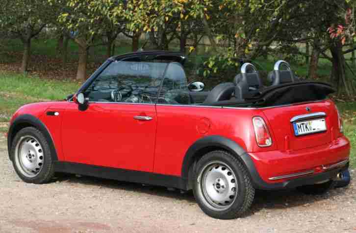 Cooper Cabrio 8 2006 44000km KLIMA, SITZHEIZUNG,