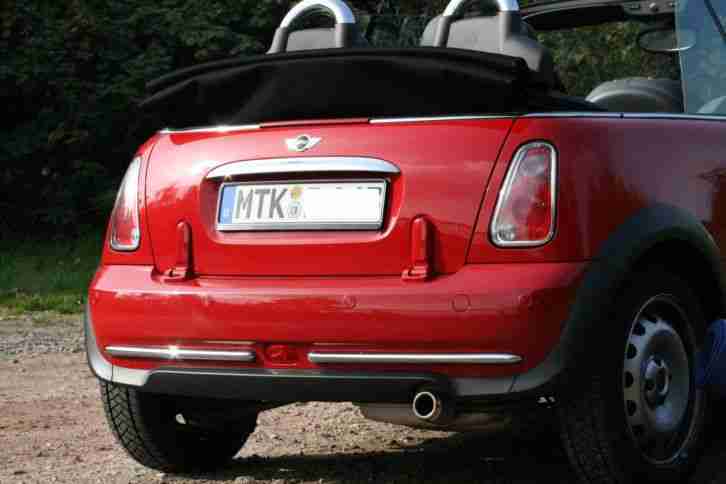 Mini Cooper Cabrio 8/2006 44000km KLIMA, SITZHEIZUNG, PDC, SPORTSITZE, LEDER