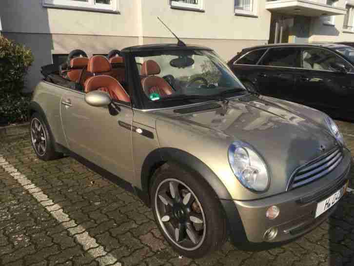 Mini Cooper Cabrio Sidewalk Erstzulassung