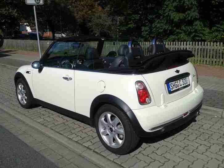 Mini Cooper Cabrio aus "prominentem Vorbesitz"