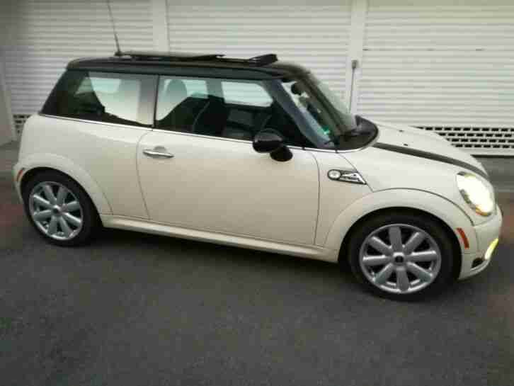 Mini Cooper R56 Hatchback Pepper White Panorama Glasdach 11 2008