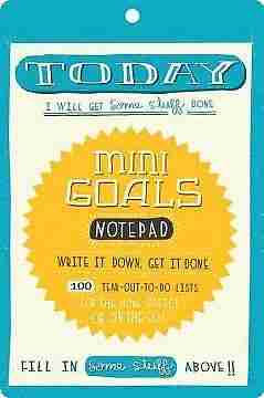 Goals Notepad NEW 9780811875240 by Mcdevitt, Mary