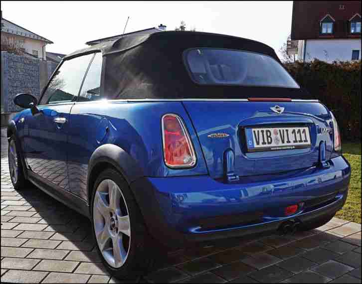 Mini John Cooper Works Cabrio Recaro Leder, Xenon, ESP, 86tkm, "Top Zustand"