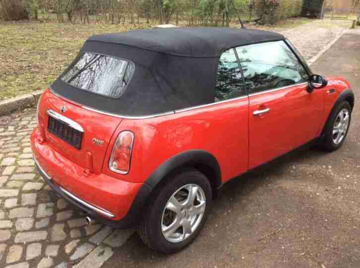 Mini One 1.6 Cabrio 1-Hand wenig KM