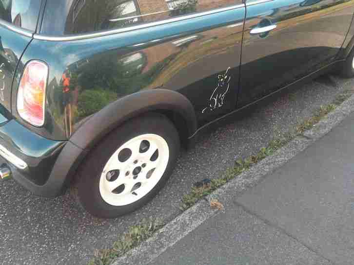 Mini One R 50 Sondermod. Erst 80 TKM.Panorama Dach Klima Sitzheizung Efh Alu CD