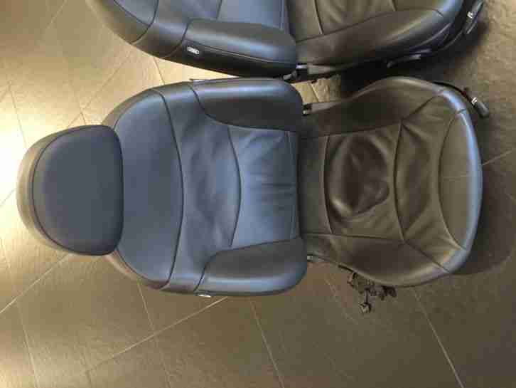 Mini Vollledersitzanlage Vollleder Vordersitze Sitzheizung Airbag schwarz R50