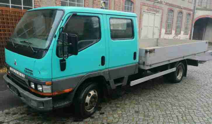 Mitsubishi Canter BJ 11 /1996 100kW Doppelkabine Pritsche 267000km