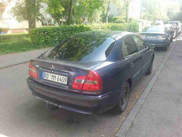 Mitsubishi Carisma von Privat Bj. 2002 - 124.000 km - Klima + Anhängerkupplung