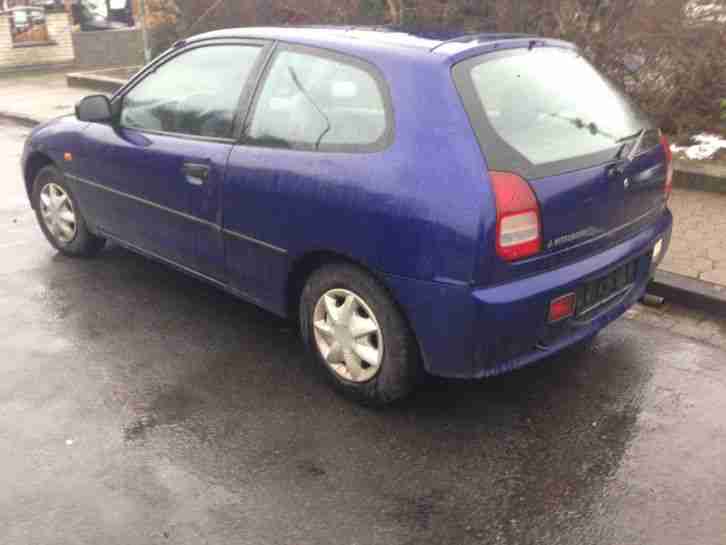 Mitsubishi Colt V 1996 LPG/Tartarini 75PS TÜV 05.2017 199580km Blau Fahrbreit!