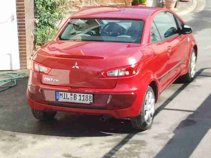 Mitsubishi Colt Z3B CABRIO 66 800 km EZ 2008 HU 11/16 checkh. gepfl.