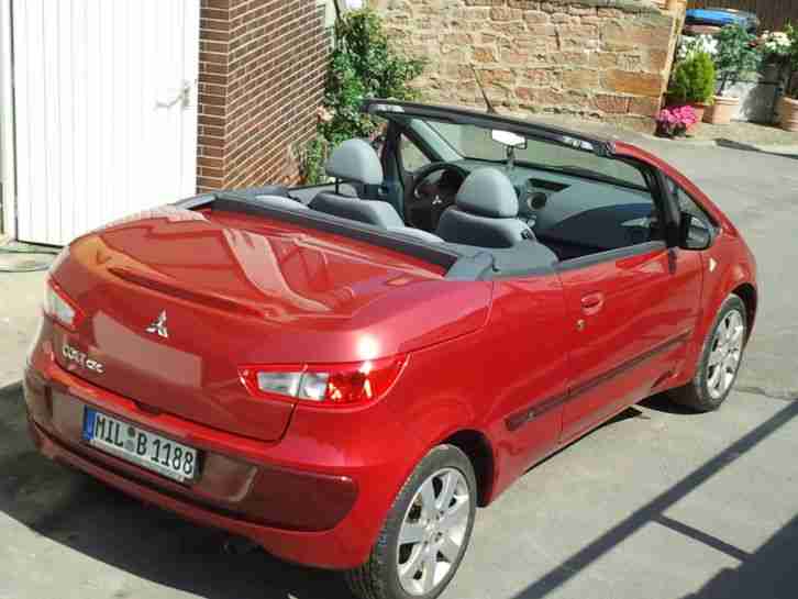 Mitsubishi Colt Z3B CABRIO 66 800 km EZ 2008 HU 11/16 checkh. gepfl.