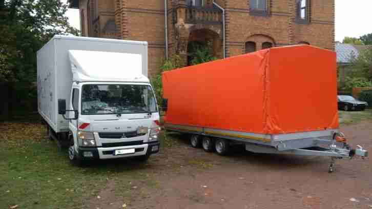 Mitsubishi Fuso 7, 49t AHK Duonic LBW Anhänger 3, 5t