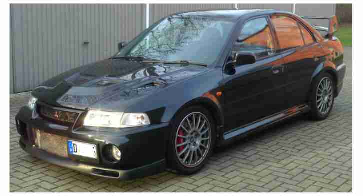 Mitsubishi Lancer EVO 6 VI GSR RALLIART Deutsche Zulassung