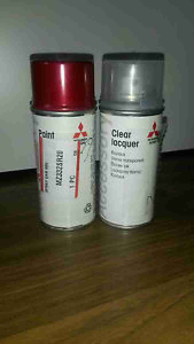 Mitsubishi Motors - Lackspray-Set - R20 - Cardinal Rot Metallic