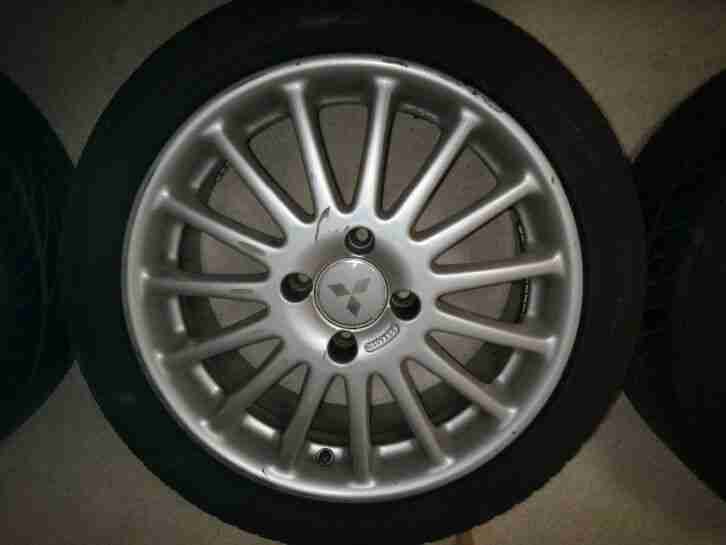 Mitsubishi Originale Alu-Sommerreifen 17 Zoll