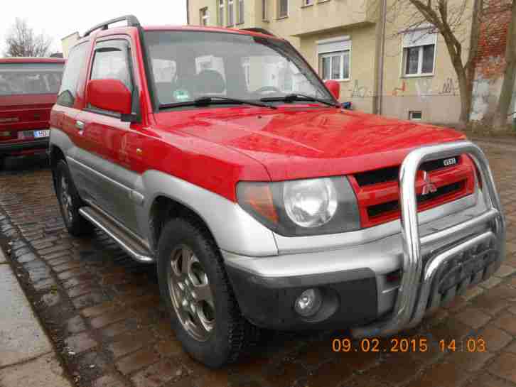 Mitsubishi Pajero Pinin 4x4 Super Select, TÜV 2016,Garagenwagen,2.Hd.,Kein Rost