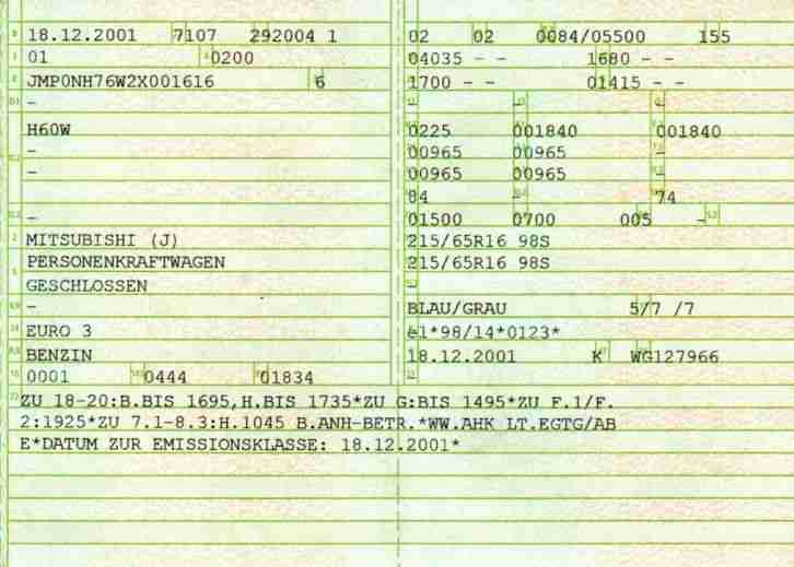 Mitsubishi Pajero Pinin Geländefahrzeug Permanent Allrad