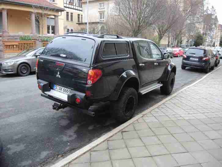 Mitsubishi Pickup, delta 4x4 Umbau