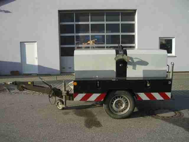 Mobile ( Anhänger ) Schweißmaschine mit