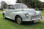 Morris Minor 1000 2 door saloon 68, bleifrei, H Kennz.
