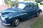 Morris Minor 1000 Saloon , 2 door de Luxe , RHD,