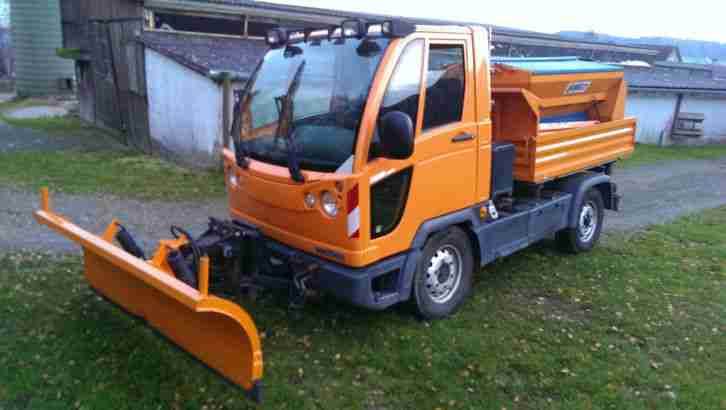 Multicar Fumo M30 Allrad, Kipper, Schneeschild,