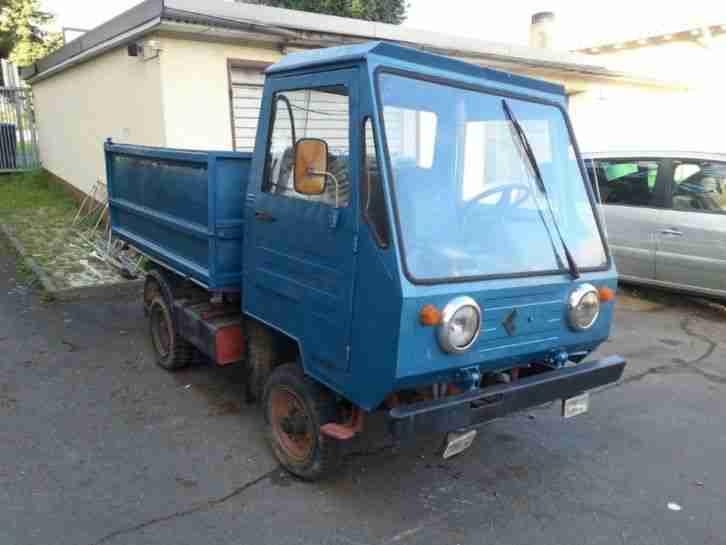Multicar M24 M25 Fahrbereit 3 Seiten Kipper