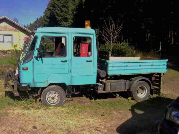 Multicar M26 Allrad Doppelkabine Dreiseitenk. mit großer Kommunalhydraulik
