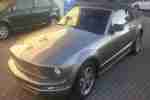 Mustang Cabrio, Mineral Gray Metallic, Leder schwarz,