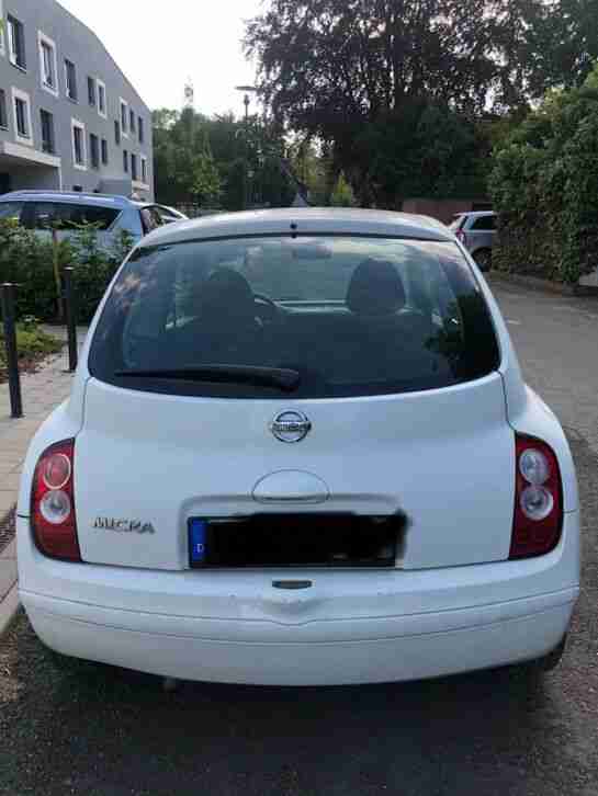 NISSAN MICRA K12 EURO4 KLIMA BJ:2008, Klima, CD, Bluetooth, AUX.