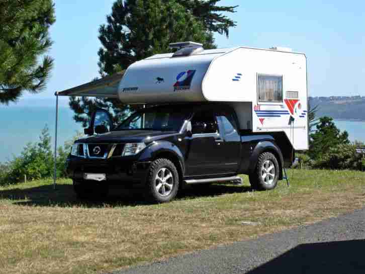 NISSAN Navara mit Wohnkabine TISCHER Trail 200 Box