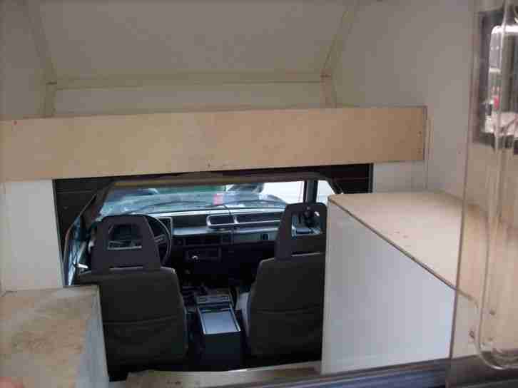 NISSAN PATROL CAMPER NEUER 50MM GFK SANDWICHAUFBAU ALLRAD 4X4