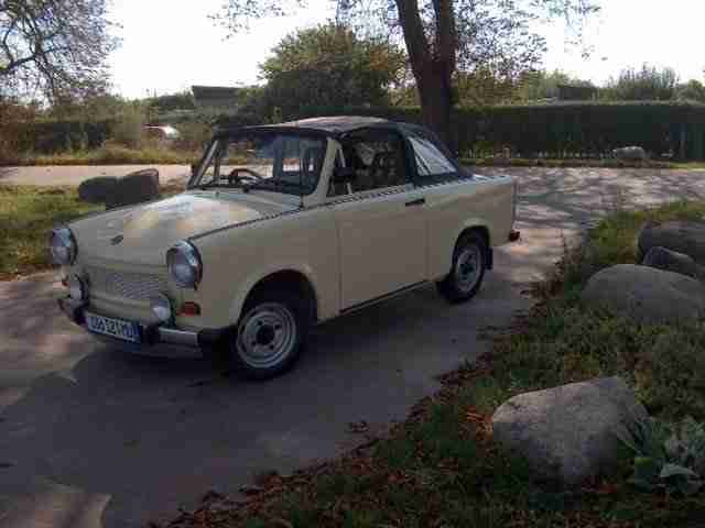 NOSTALGIE!!! Trabant 601 cabrio ostermann Umbau mit frischen TÜV
