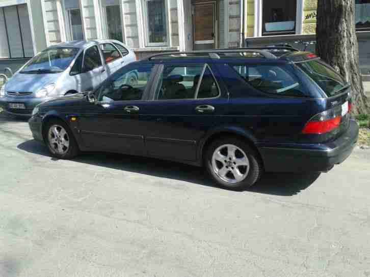 NOTVERKAUF SAAB 9-5 3.0 V6 Kombi SE , 225000km, Dunkelblau, Leder,