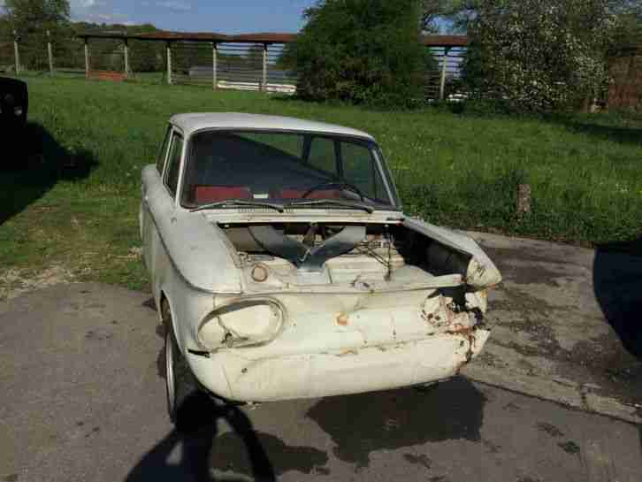 NSU Prinz 1000 typ.67 unfall auto