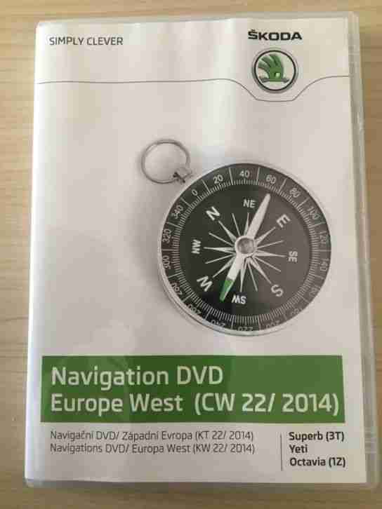 Navigation DVD Europa West (Cw 22 2014)