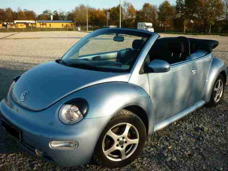 New Beetle Cabrio Trendline, hell silber blau metallic,