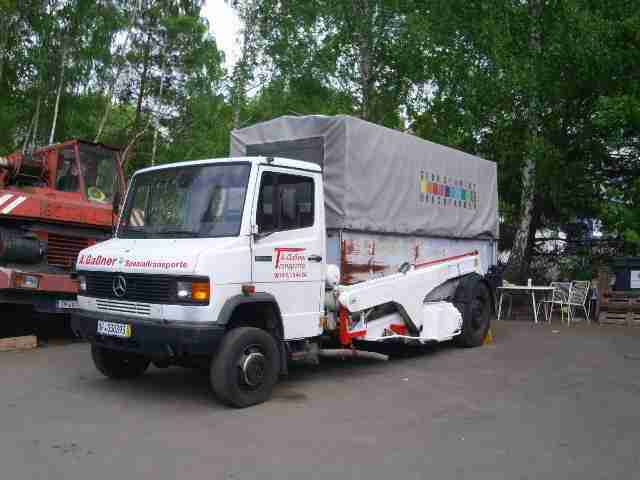 Niederflurhubwagen Ruthmann HD 981 LKW 7, 49t mit Hochcontainer