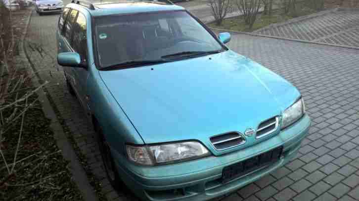 Nissa Primera Blau BJ 1998 PS:131 Familienauto