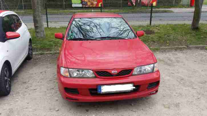 Nissan Almera 98Bj Fahrbereit Rot