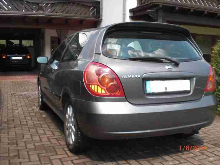 Nissan Almera N16 1.8 116 PS Steuerkette,TÜV neu Klimaautomatik 8-fach bereift