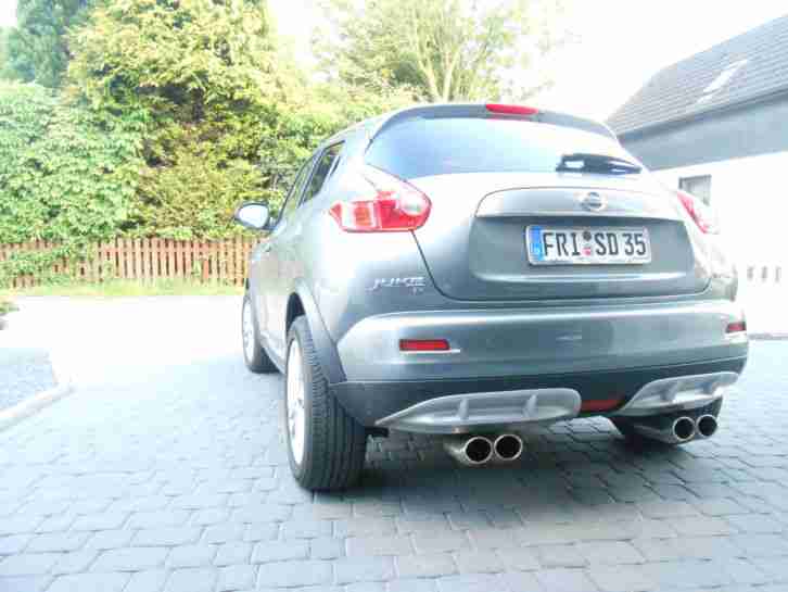 Nissan Juke 1.5 dci Visia im Nismo Style 4-Rohr Auspuff