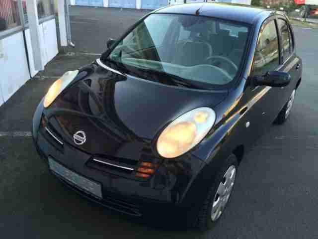 Nissan Micra 1.2 SCHWARZ 1 HAND 5 TÜRIG KLIMAAUTOMATIK