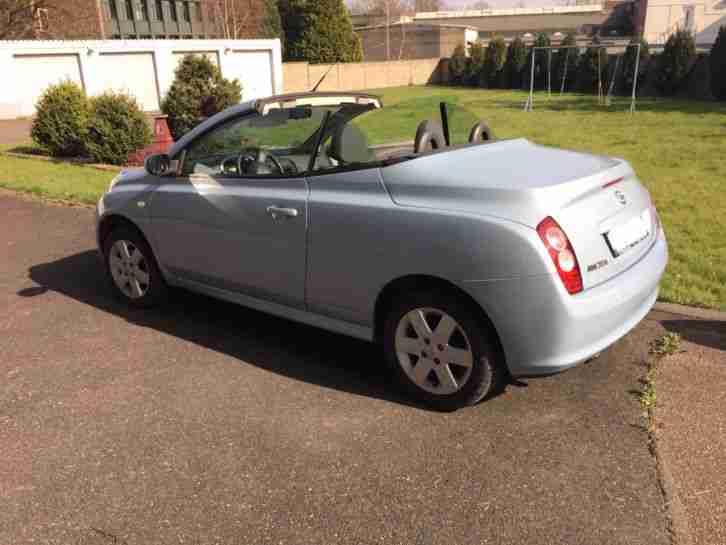 Nissan Micra C+C1,6Lpanorama dach Bj.2007 Cabrio 110 PS, TÜV 11/2016, Klima!!