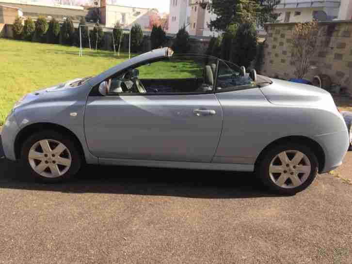 Nissan Micra C+C1,6Lpanorama dach Bj.2007 Cabrio 110 PS, TÜV 11/2016, Klima!!