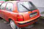 Micra Gold Orange Schlachtauto Bastlerauto kein