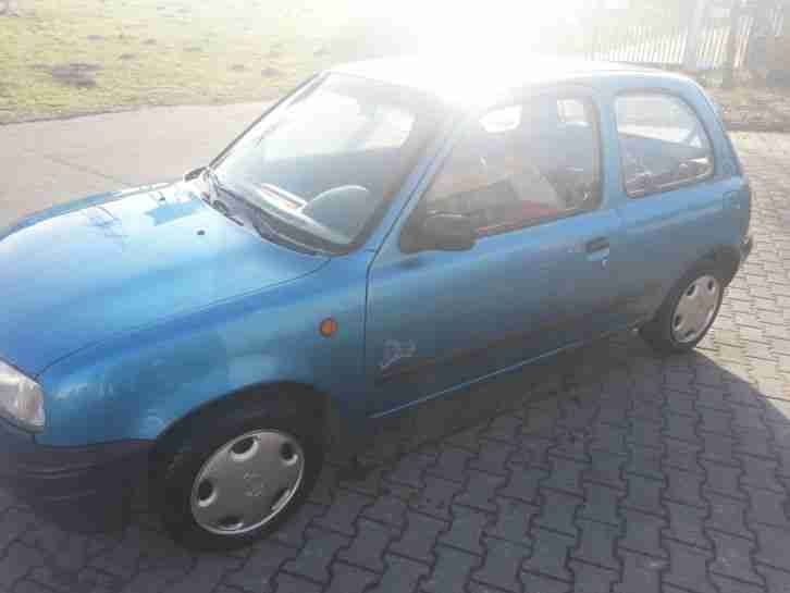 Nissan Micra Jive K11 3 türer türkis schiebedach 8 x Bereift Airbag BERLIN