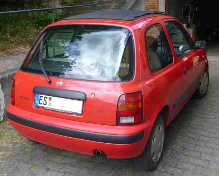 Nissan Micra K11 (1.0) - Faltdach - 1995 - 121270 km - TÜV 9 / 2016