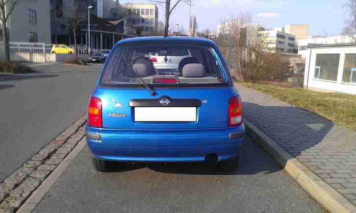 Nissan Micra K11, blau metallic, ohne Tüv, Bj 2000